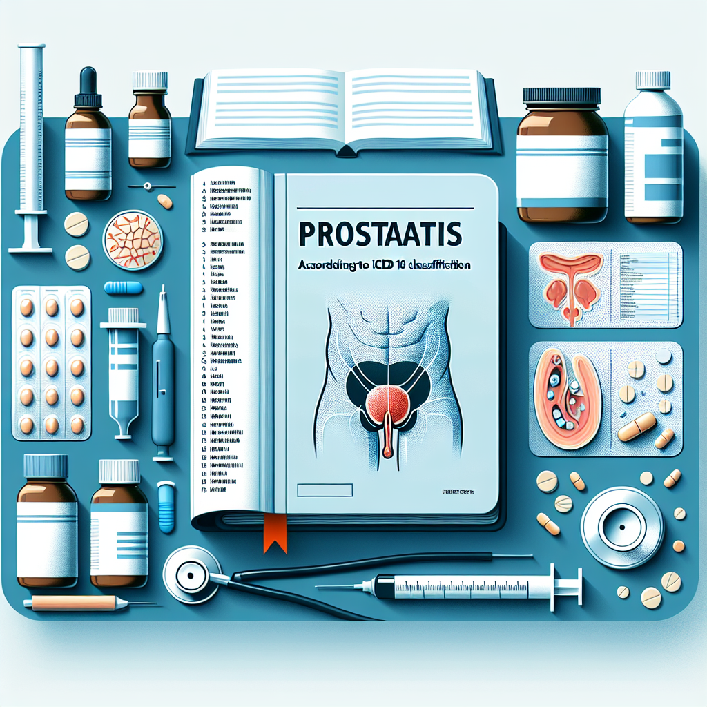 Diagnóstico y tratamientos de la prostatitis según la clasificación ICD 10.