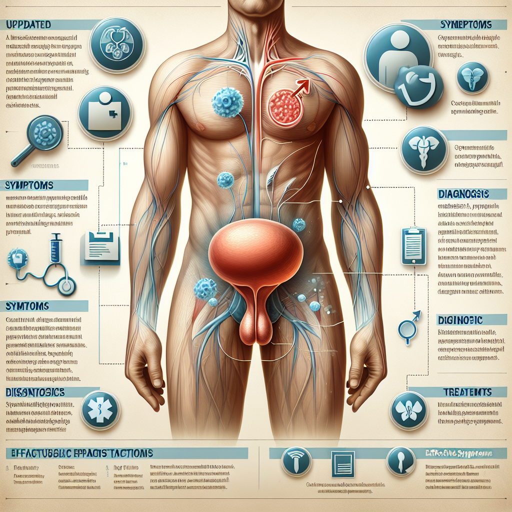 Diferentes estados de inflamación de la próstata detallados en un gráfico