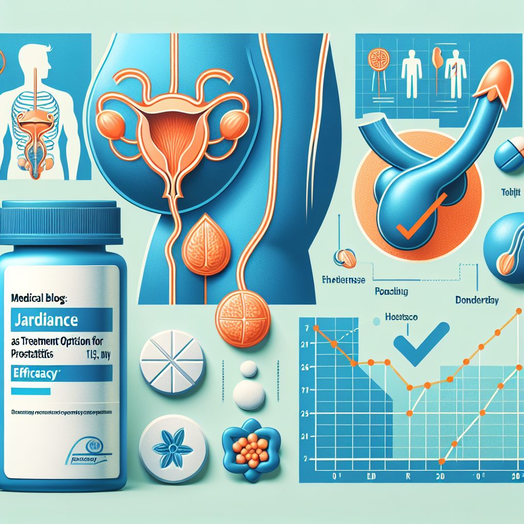 Envase de Jardiance utilizado para tratar la prostatitis.