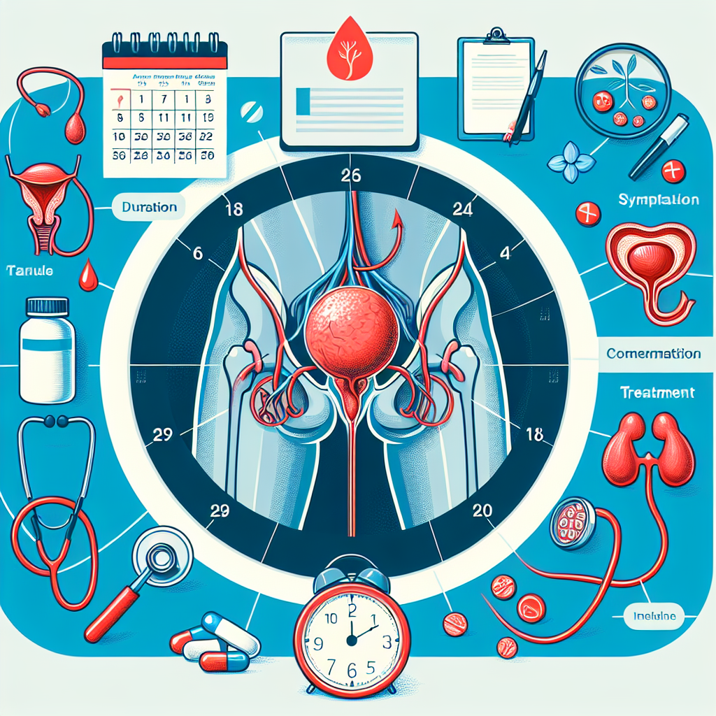 Guía sobre la duración, síntomas y tratamiento de la prostatitis.