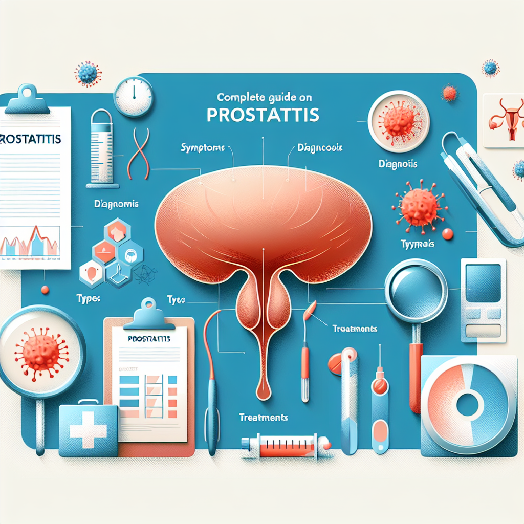 Guía completa sobre la prostatitis abarcando síntomas, diagnóstico, tipos y tratamientos